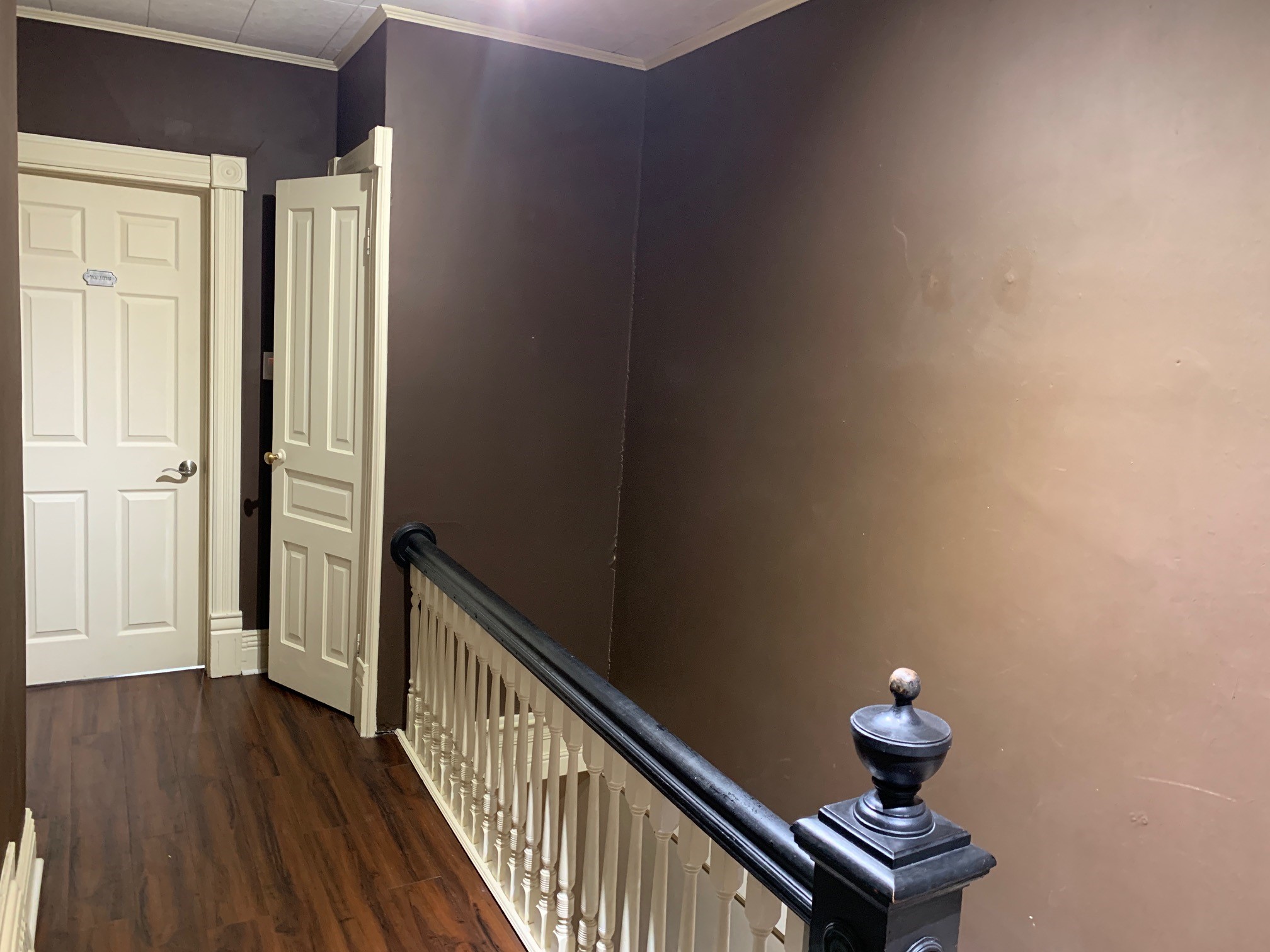 Hallway Painting Before